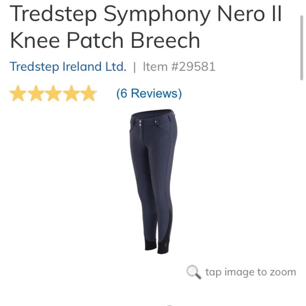 Tredstep Navy Breeches